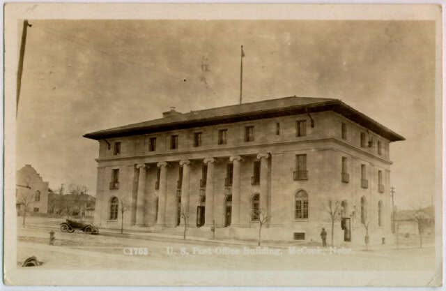 Historic view 1 of the Old Post Office and Federal Building in McCook, Nebraska