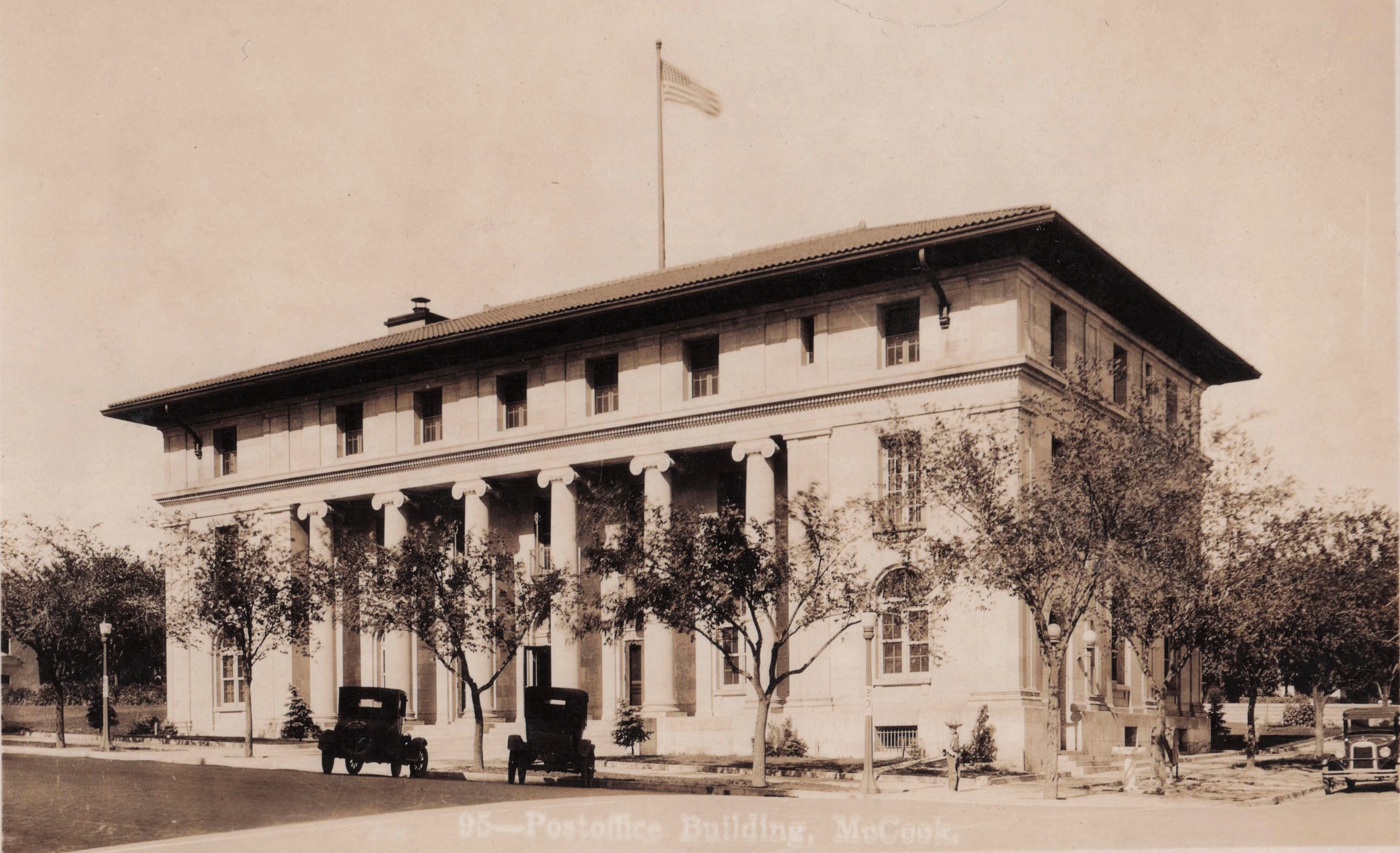 Historic view 6 of the Old Post Office and Federal Building in McCook, Nebraska