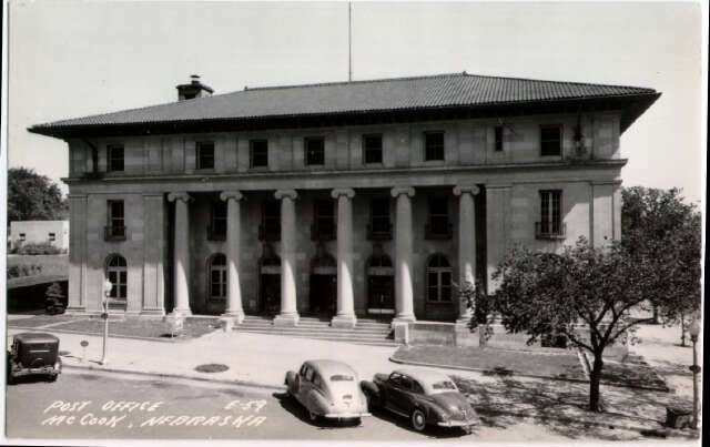 Historic view 7 of the Old Post Office and Federal Building in McCook, Nebraska